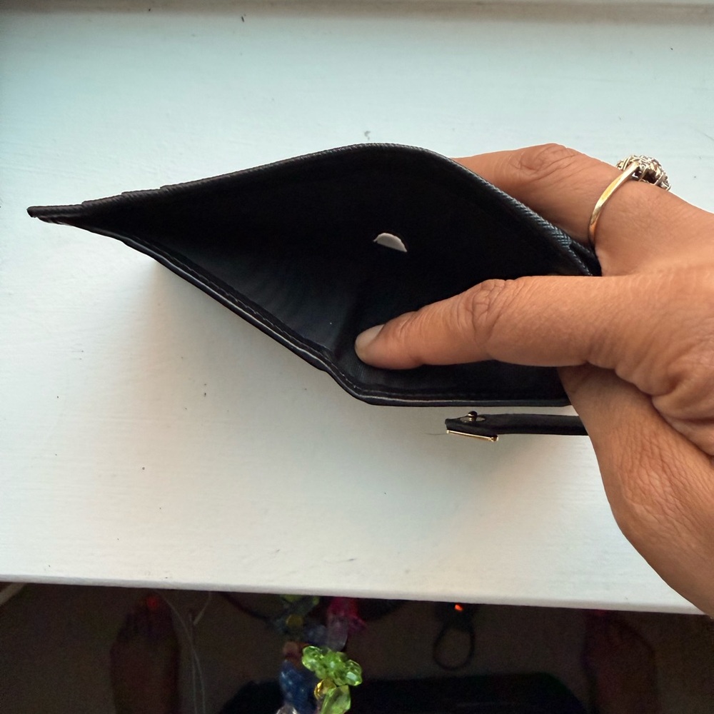 Prada Black Saffiano Leather Wallet - Picture 7 of 10